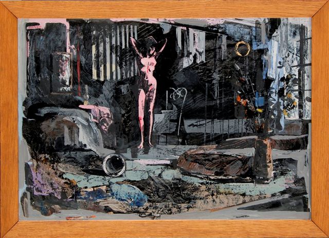 Figurális kompozició (Magyar Nemzeti Galéria tulajdona)